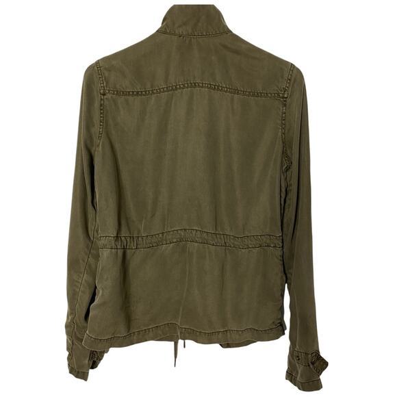 Max Jeans Olive Green Utility Jacket - Picture 4 of 5